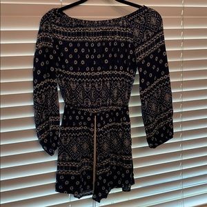 Long sleeve romper NWT